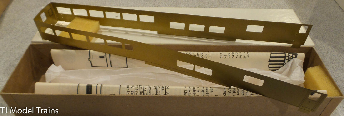Union Pacific Railroads- Brass Car Sides #173-26