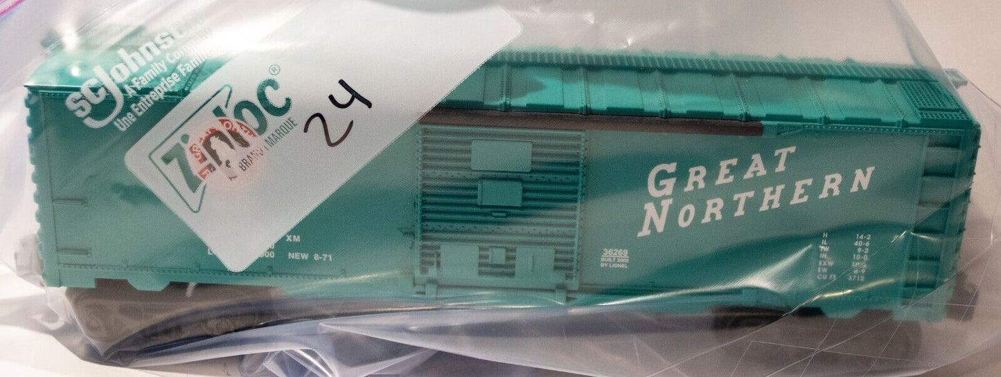 Lionel (#24 No Box) O Scale #36269 Great Northern Boxcar