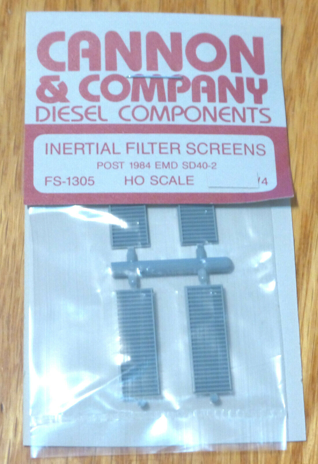 Cannon & Company #1305 Inertial Filter Screens (Plastic Parts)