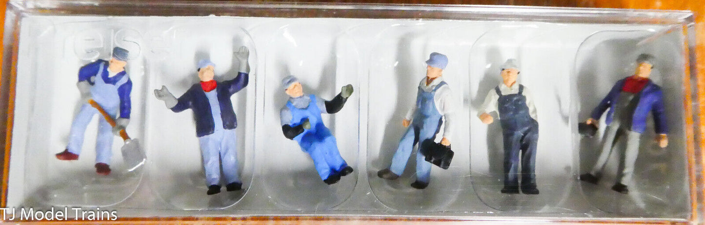 Preiser HO #10453 United States Railroad Transition-Era Freight Train Crew