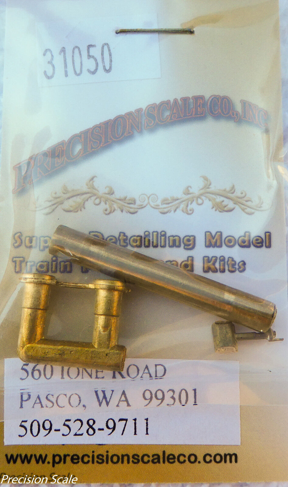 Precision Scale HO #31050 Tank, Air, 16" dia HO, 12" dia S