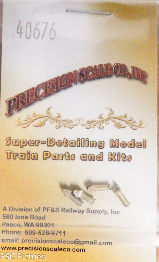 Precision Scale O #40676 Hangers, Chain, Front & Rear Trucks (Brass Castings)