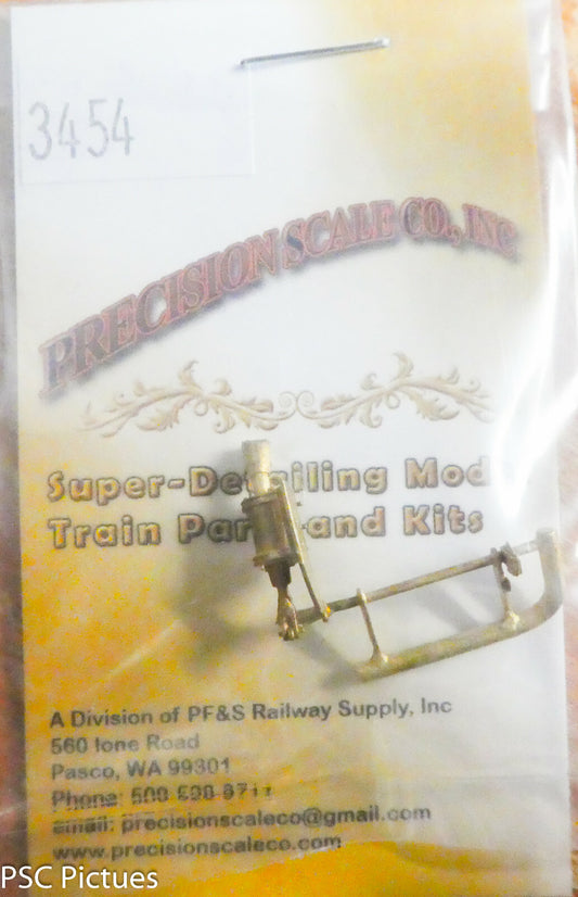Precision Scale HOn3 #3454 Bar, Flanger Lift w/Cylinder, D&RGW K Series (Brass)