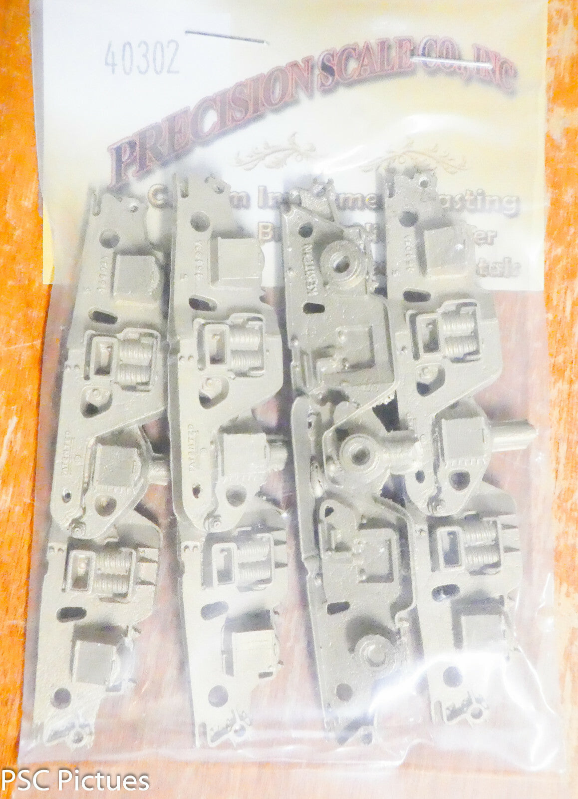 Precision Scale O #40302 Sideframes, for: Heavy Duty Buckeye Trucks (Brass)