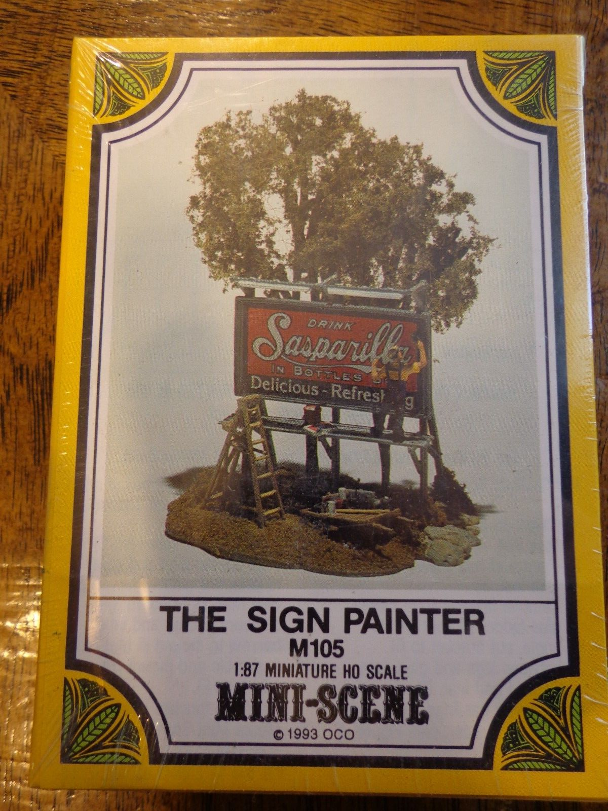 Woodland Scenics HO #105 - The Sign Painter (Kit)
