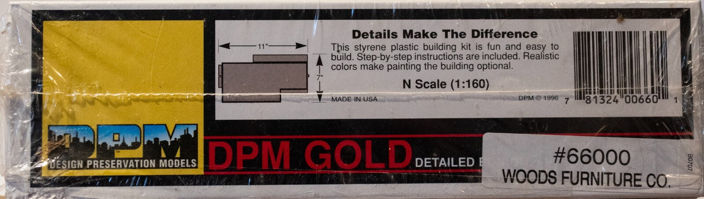 DPM #243-66000 N DPM Gold Kits -- Woods Furniture Co. - 11 x 7" 27.9 x 17.8cm