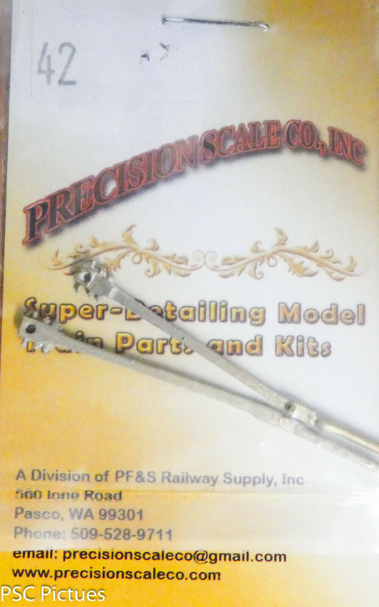 Precision Scale O #042 Rods, Main, N/S Castings ( 042 )