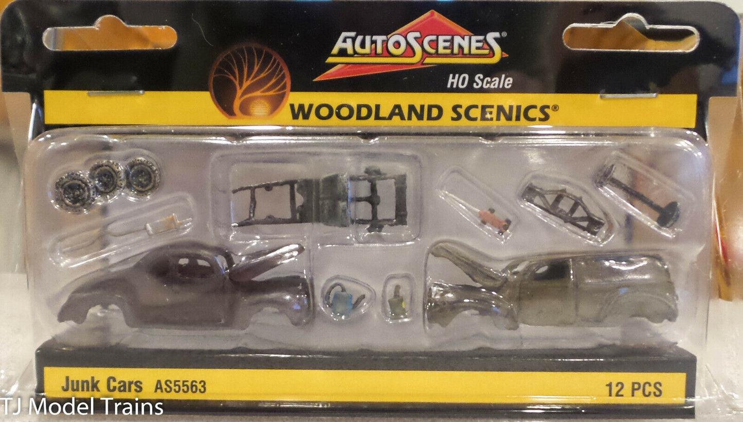 Woodland Scenics: HO-Scale- AS #5563 Junk Cars