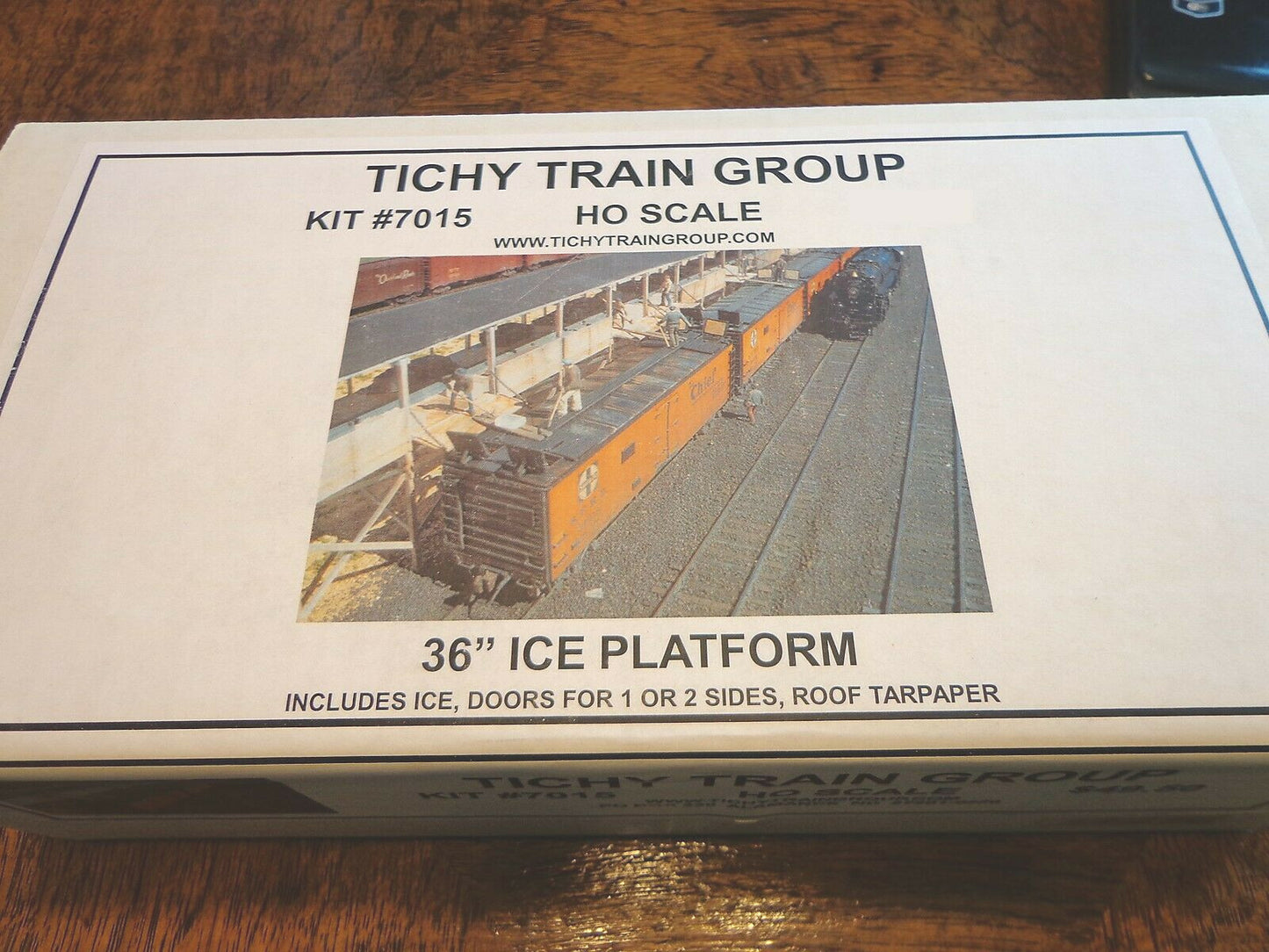 Tichy Train Group #7015 HO Icing Platform/Dock -- Kit - 36" 90cm (Plastic Kit)