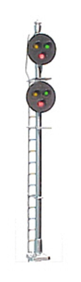 Tomar Industries HO #H-865 3/3 Target Singal (Brass Construction, Hand Made)LEDs