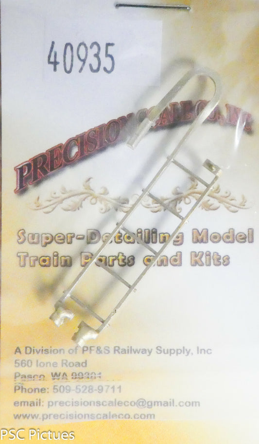 Precision Scale O #40935 Ladder, 5-Rung, Tender End (Brass Casting)