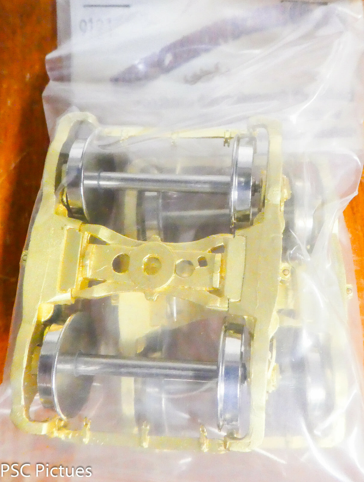 Precision Scale O #9121 Trucks, High Speed BX w/Roller Bearing Snubbers, 5'-10"