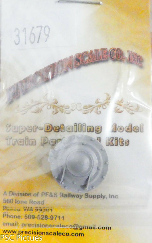 Precision Scale HOn3 #31679 Smokebox Front, 52", Early & Intermediate C-16 (Plas