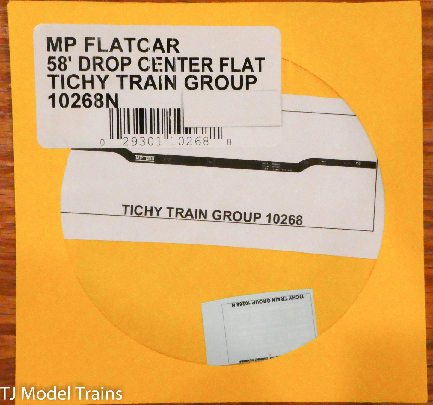 Tichy Train Group Decal #10268N MP 58' Drop Center Flatcar (Decal)