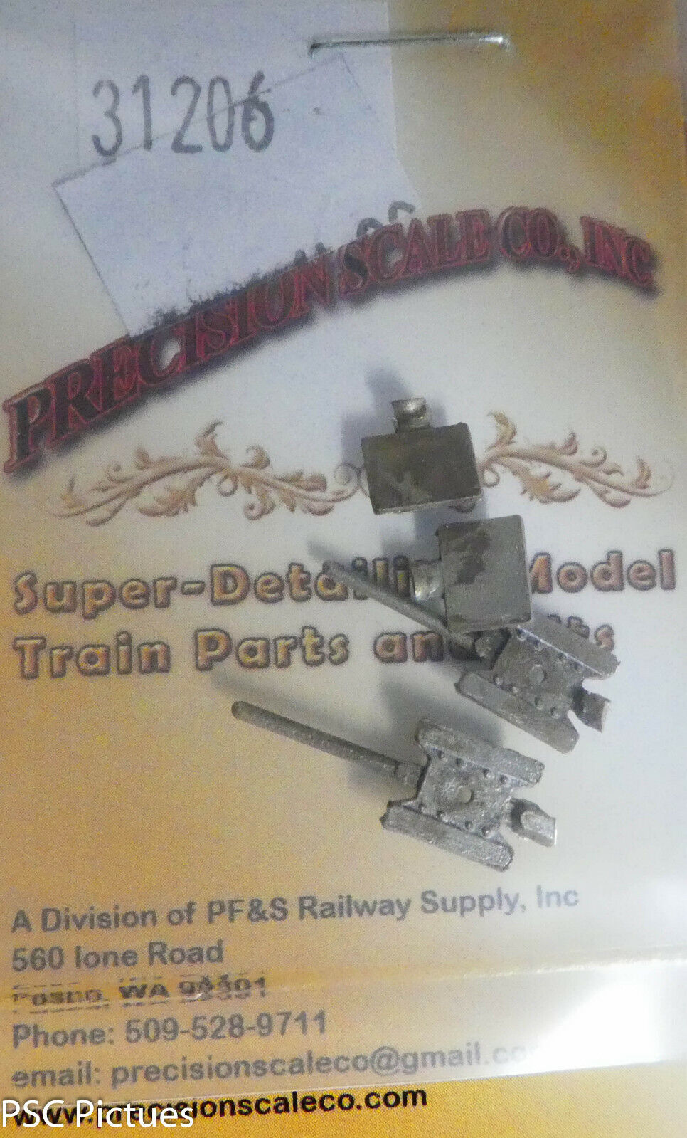Precision Scale HO #31206 Crossheads, Alligator Type, MDC 0-6-0, for #31193