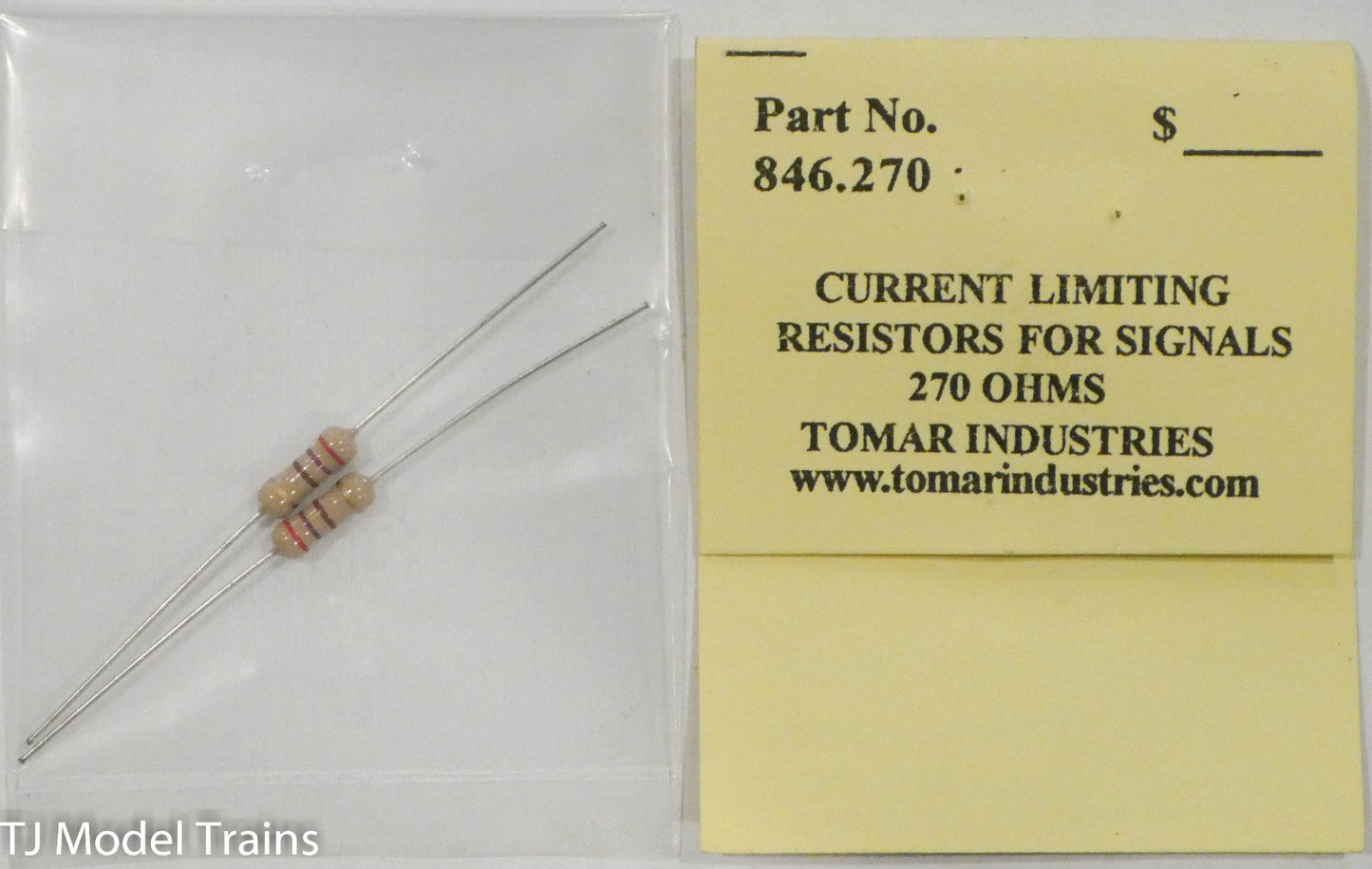Tomar Industries #846.270 Current Limiting Resistors For Signals (270 OHMS)