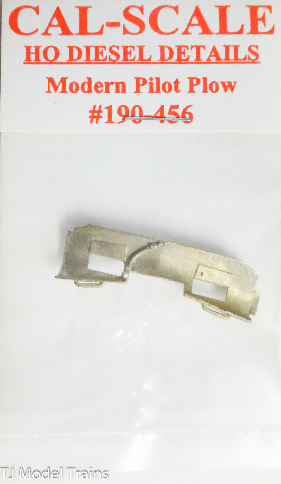 Cal-Scale HO #456 Modern Pilot Plow (Brass Casting) 1:87th Scale