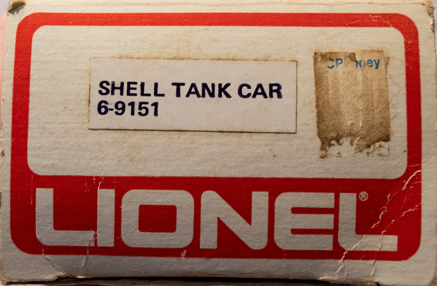 Lionel O Scale #6-9151 Shell Single Dome Tank Car