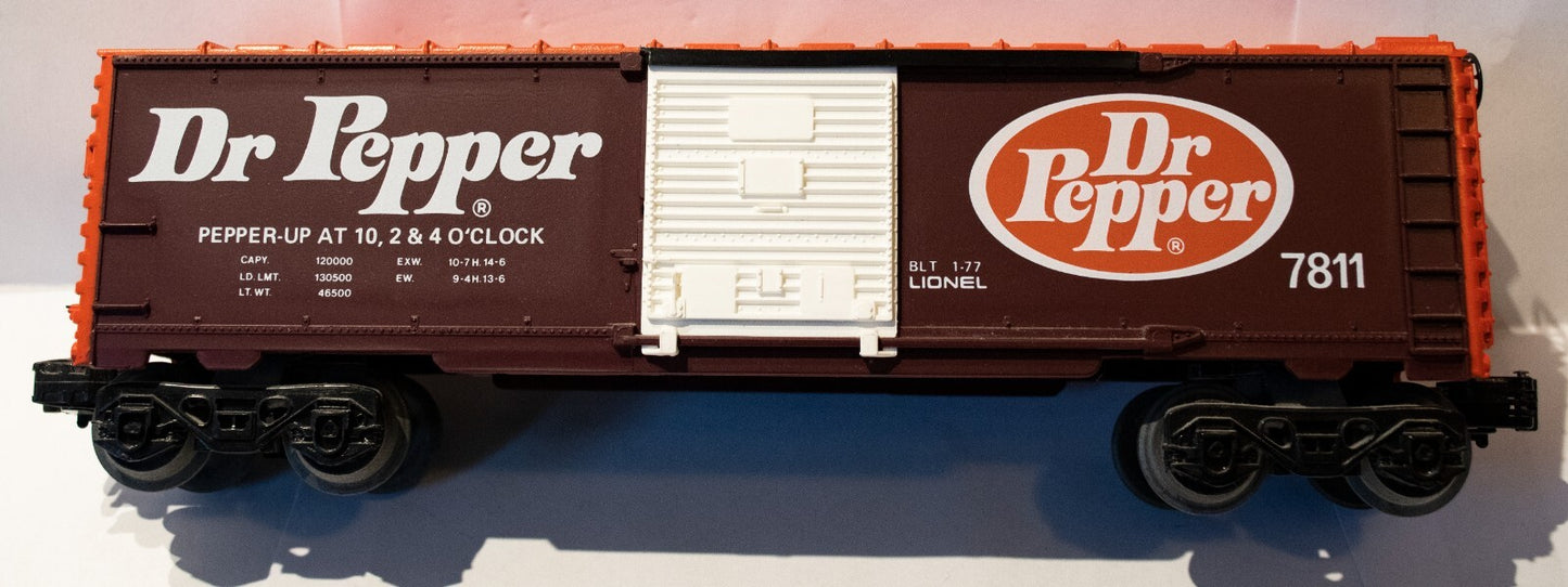 Lionel #6-7811 Dr. Pepper Box Car (Used)