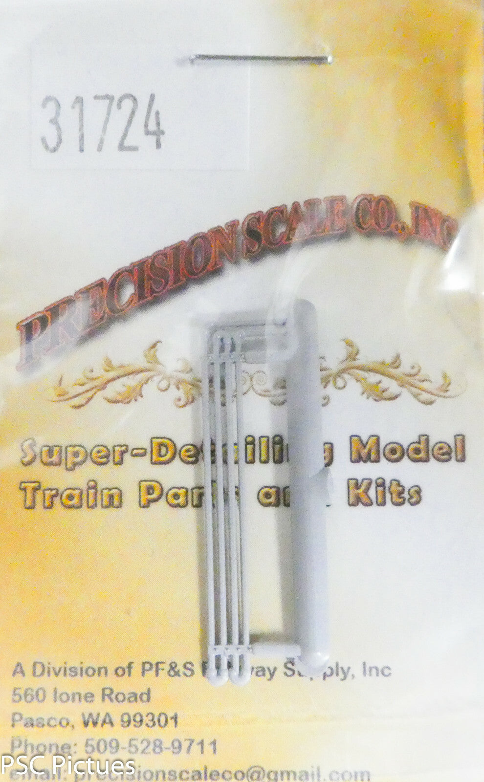 Precision Scale HO #31724 Coils, 8' Cooling, (Plastic part)