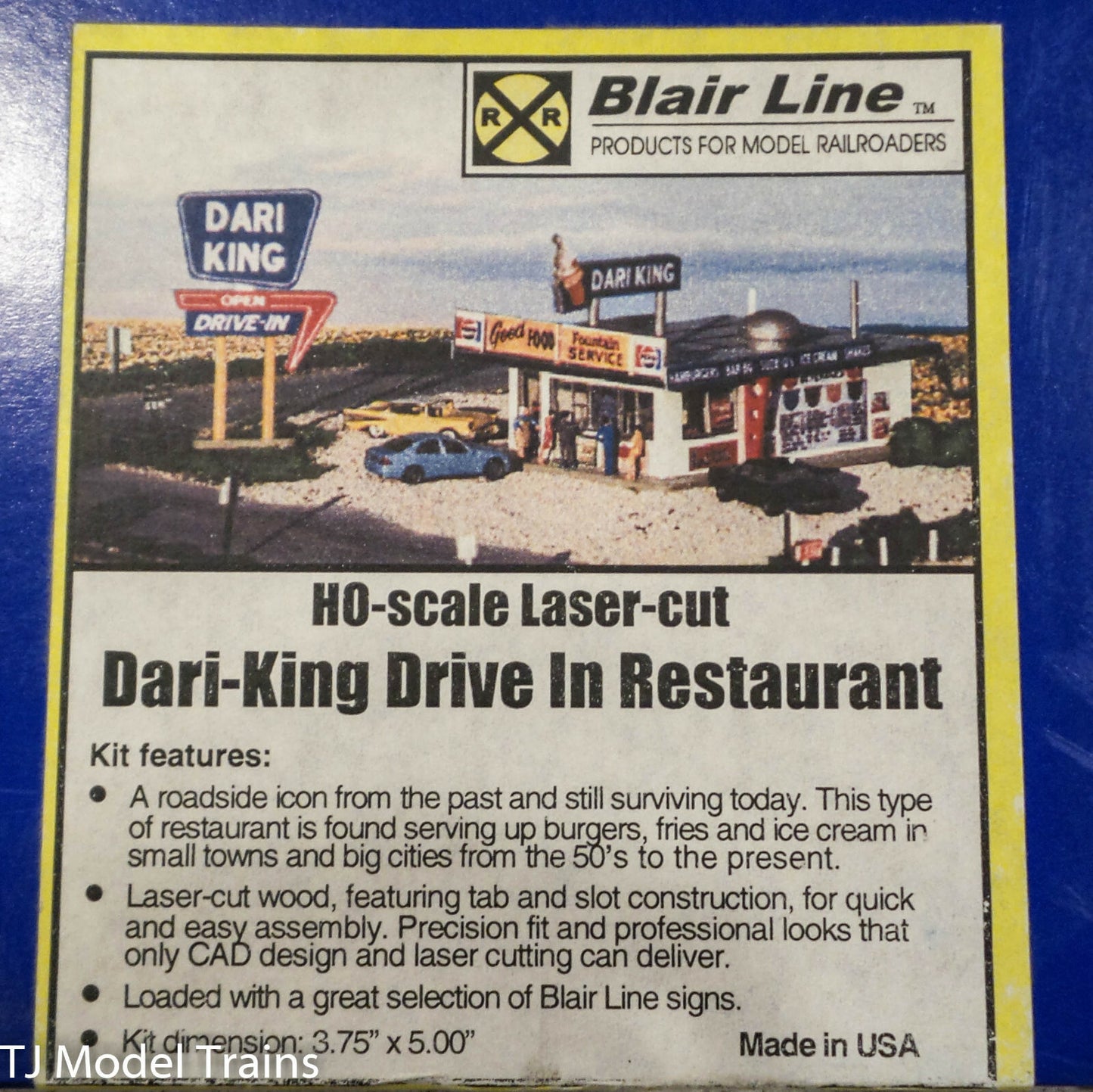 Blair Line Ho-Scale #182 Dari-King Drive In
