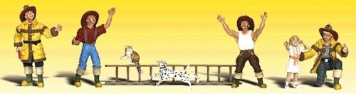 Woodland Scenics N #2151 - Firemen to the Rescue