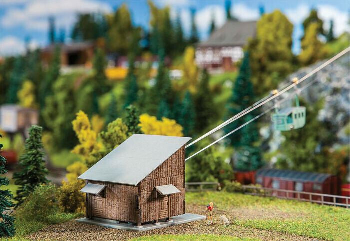 Faller: #232372 N Scale  Motorized Passenger & Freight Cableway -- Kit
