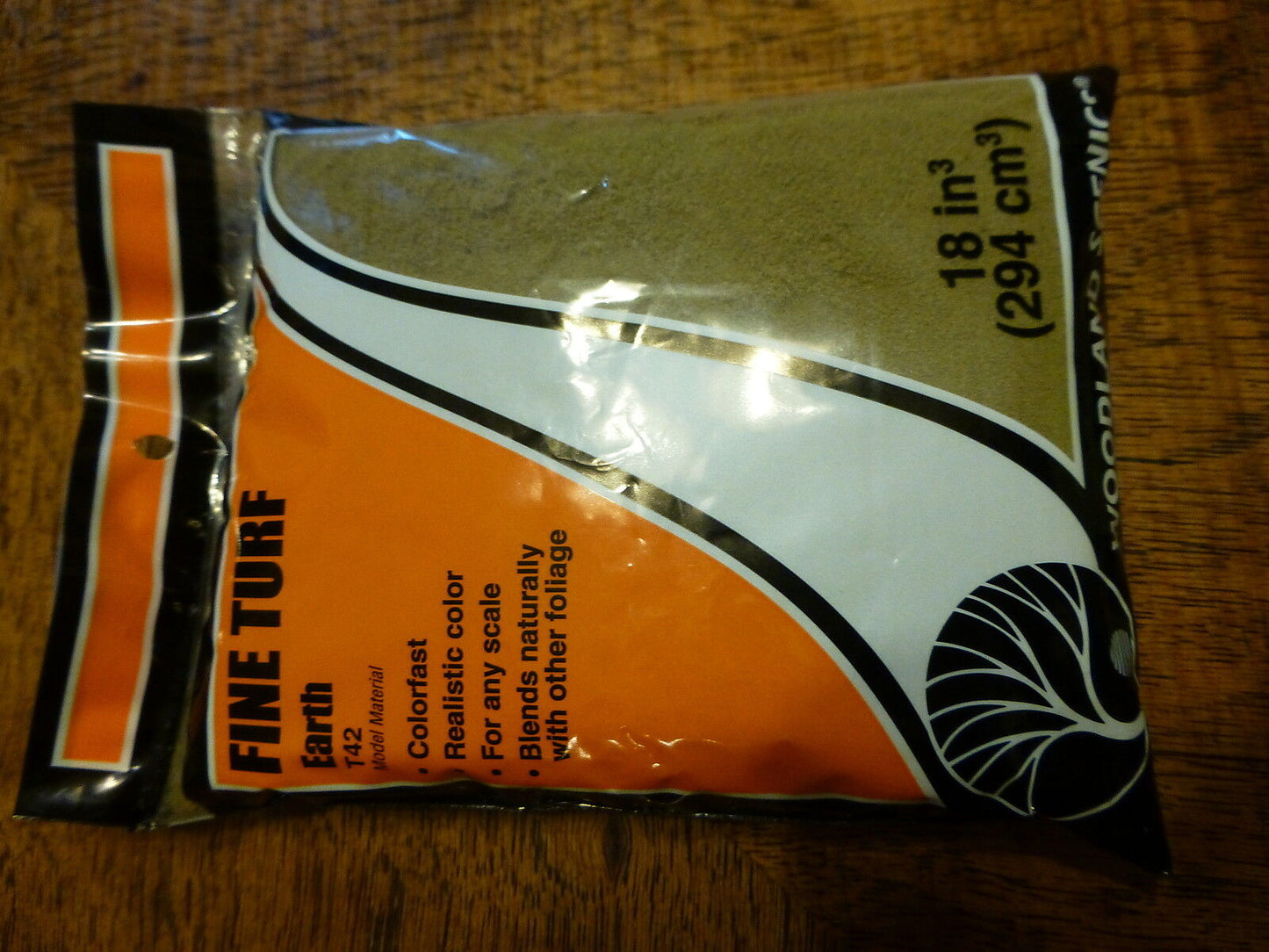 Woodland Scenics #785-42 Fine Turf Earth Bag