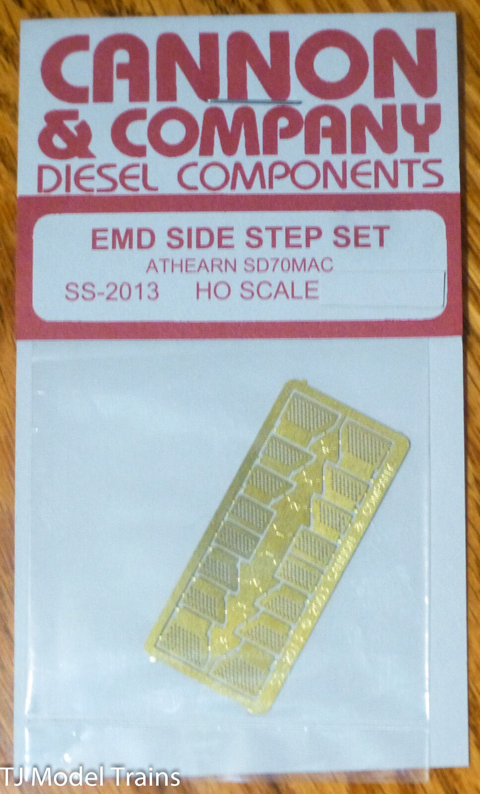 Cannon & Company #2013 EMD Side Step Set for: Athearn SD70MAC (HO Scale)