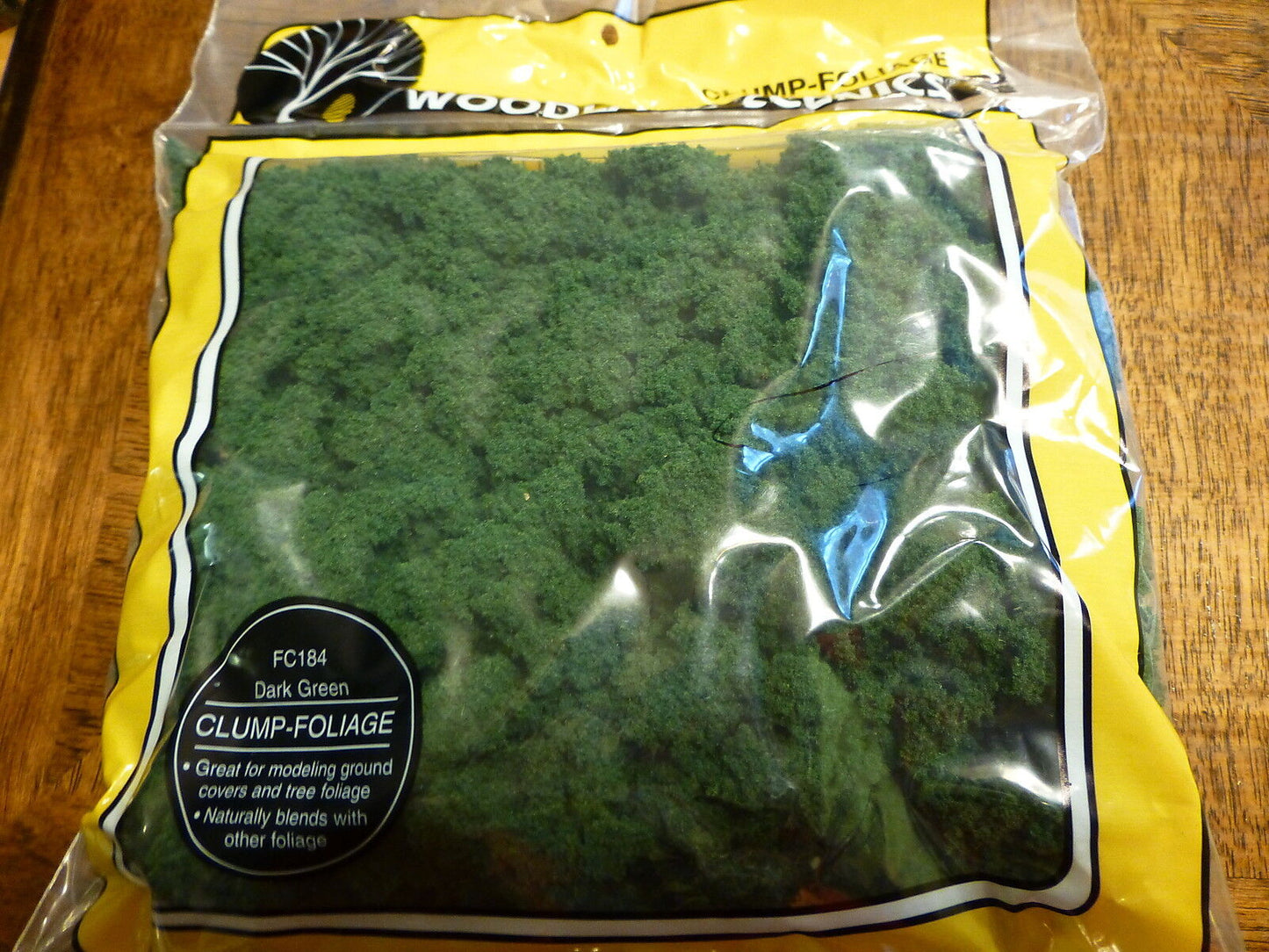 Woodland Scenics #785-184 Clump-Foliage™ Dark Green Large Bag
