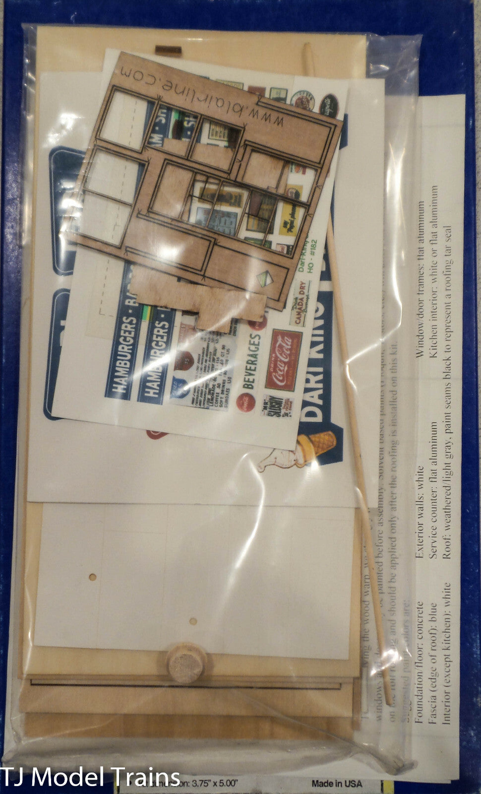 Blair Line Ho-Scale #182 Dari-King Drive In
