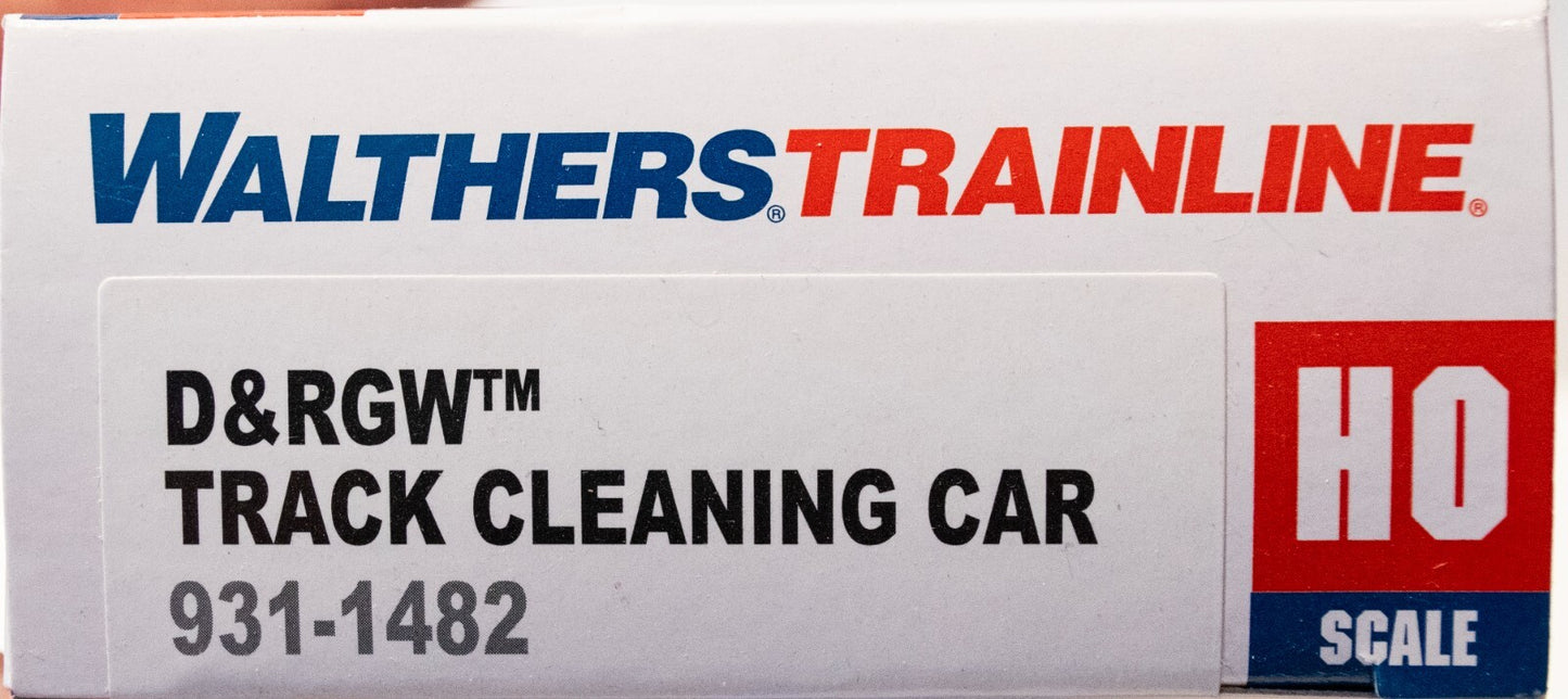 Walthers HO #931-1482 40' Plug-Door Track Cleaning Boxcar - Ready to Run -- Den
