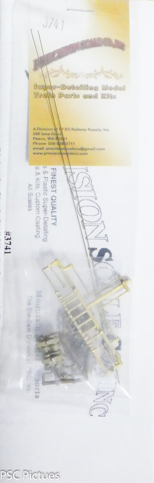 Precision Scale HO #3741 Piping for Single Westinghouse 8-1/2" Airpump, Side Mt