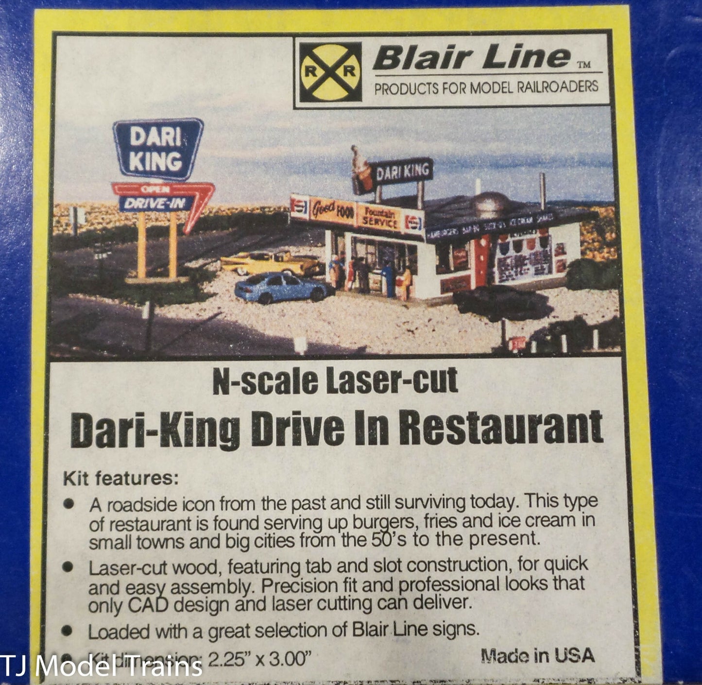 Blair Line: N-Scale #82 Dari-King Drive In
