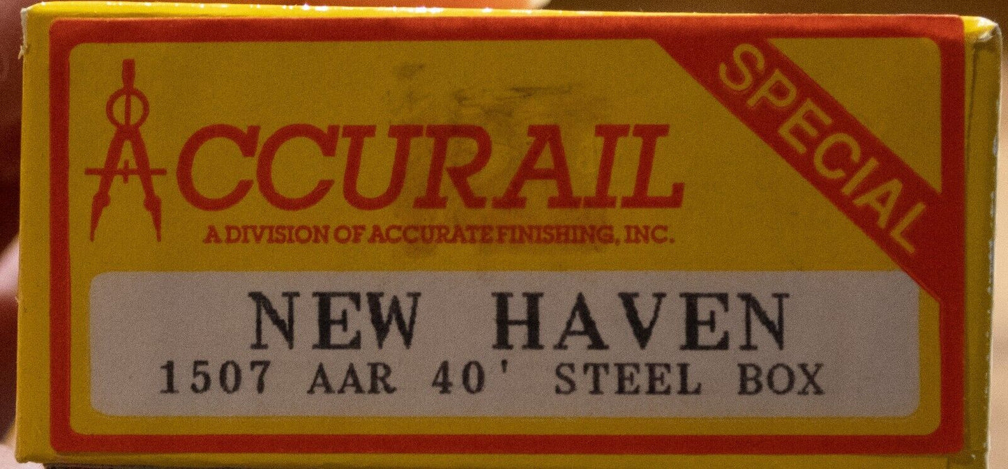 Accurail HO #1507 (40' AAR Box) NH (Plastic Kit)