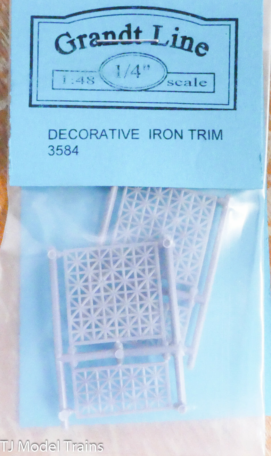 Grandt Line O #3584 Decorative Iron Trim (Plastic Parts)