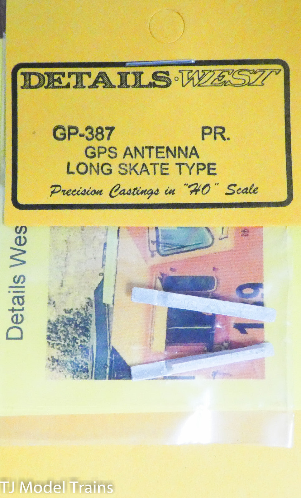 Details West HO #387 GPS Antenna Long Skate Type (Light Cast)