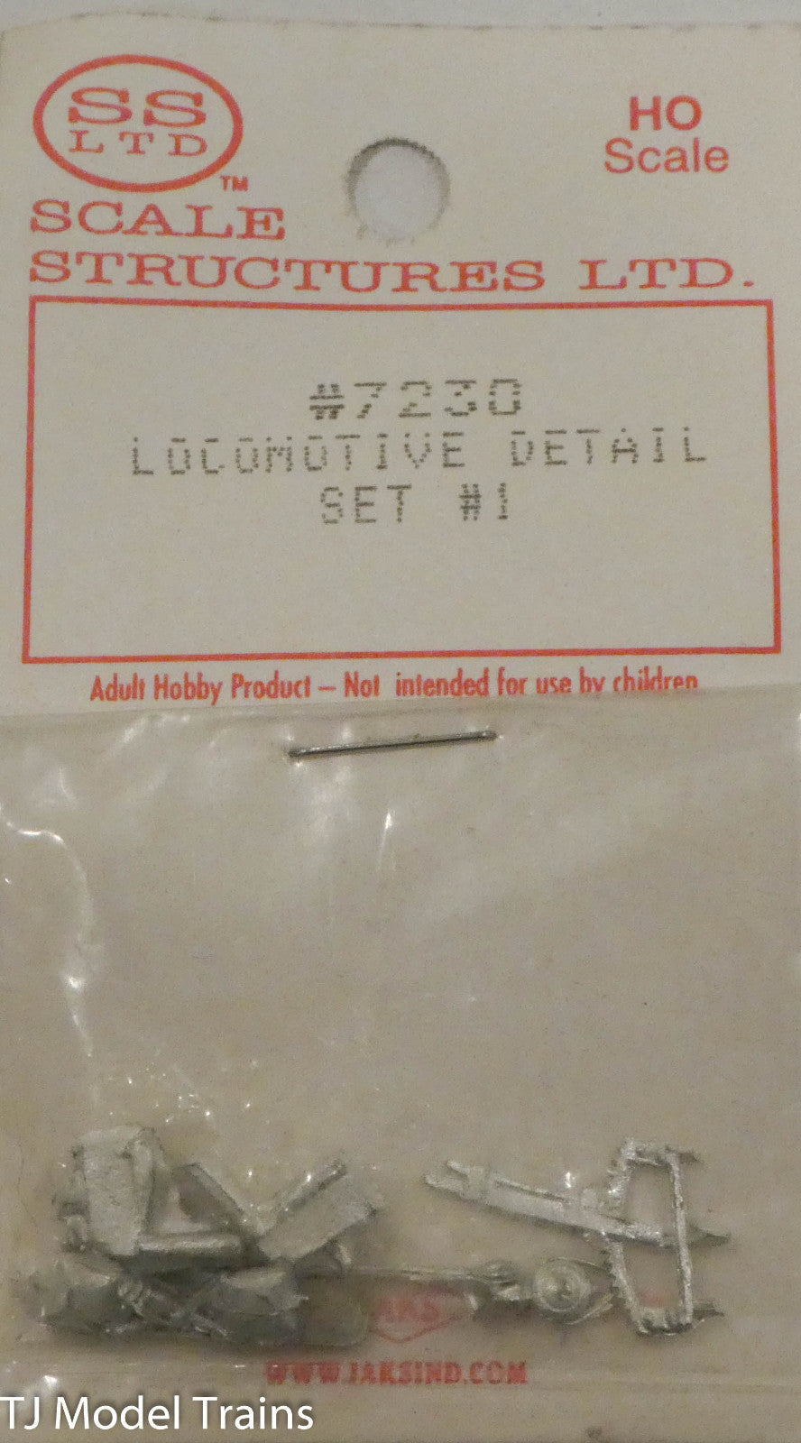 SS Ltd. HO Scale Kit #7230 Loco Details Kit #1