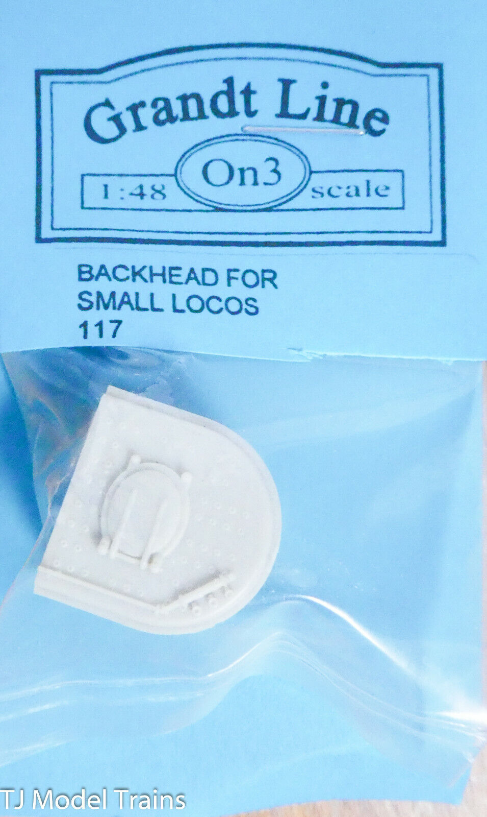Grandt Line On3 #117 Backhead for Small Locos (Plastic Parts)
