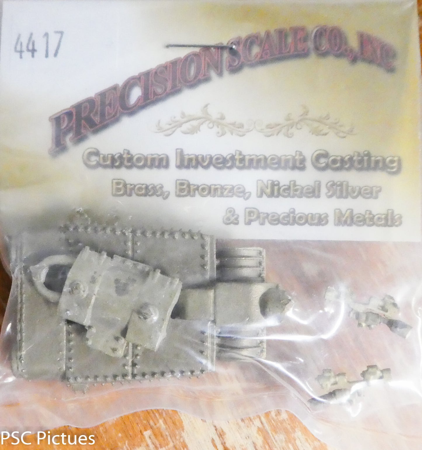 Precision Scale #4417 Engine, Franklin Booster (Brass Castings)