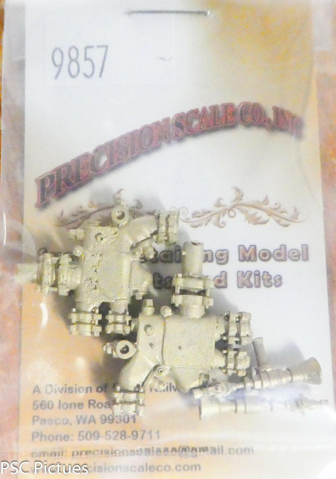 Precision Scale 1/2" Scale #9857 Injector, Hancock Non-Lifting, (Brass Castings)