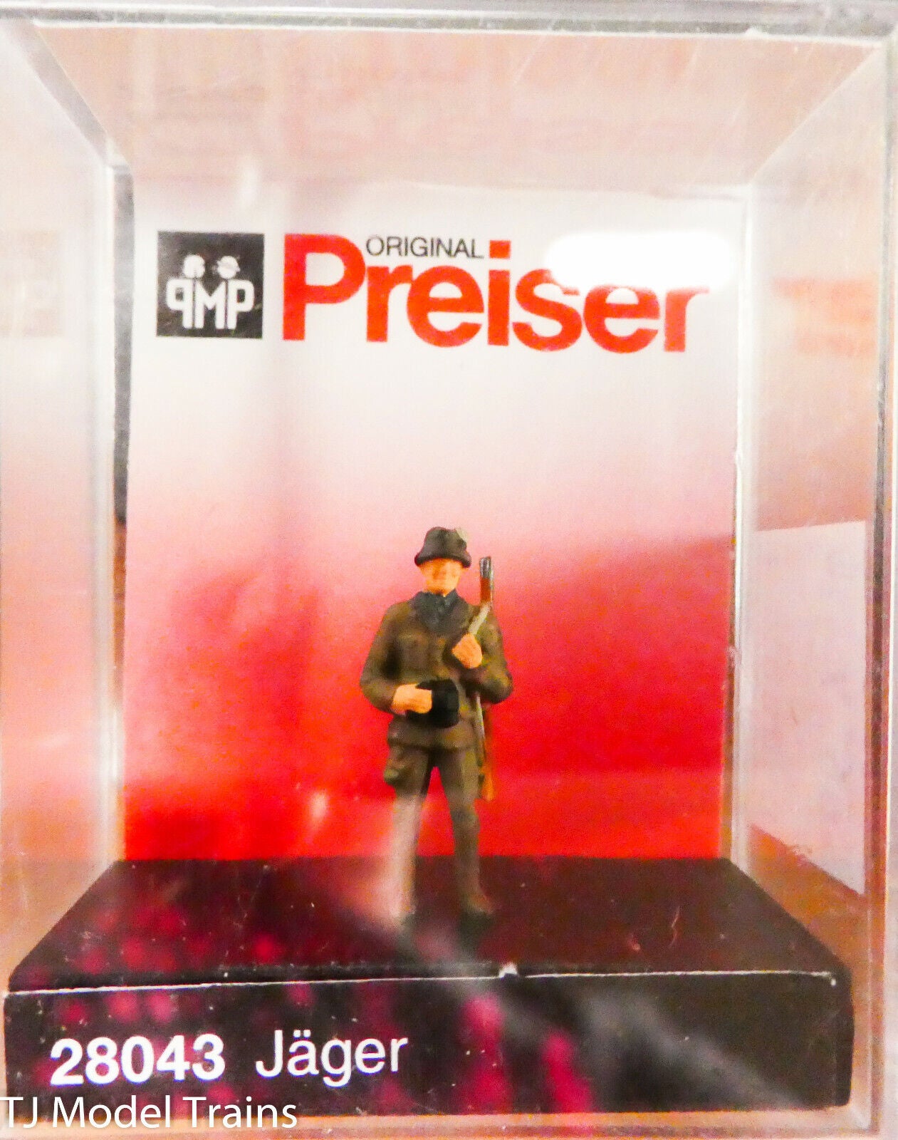 Preiser HO #28043 Individual Figure - Recreation -- Hunter (Painted, Plastic)