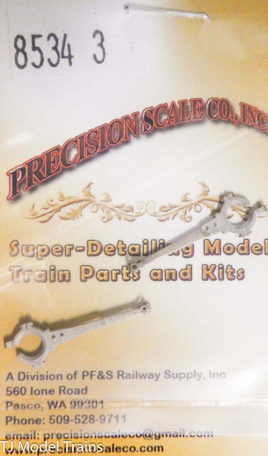 Precision Scale O #8534.3 Rods, Eccentric, N/S (Castings)