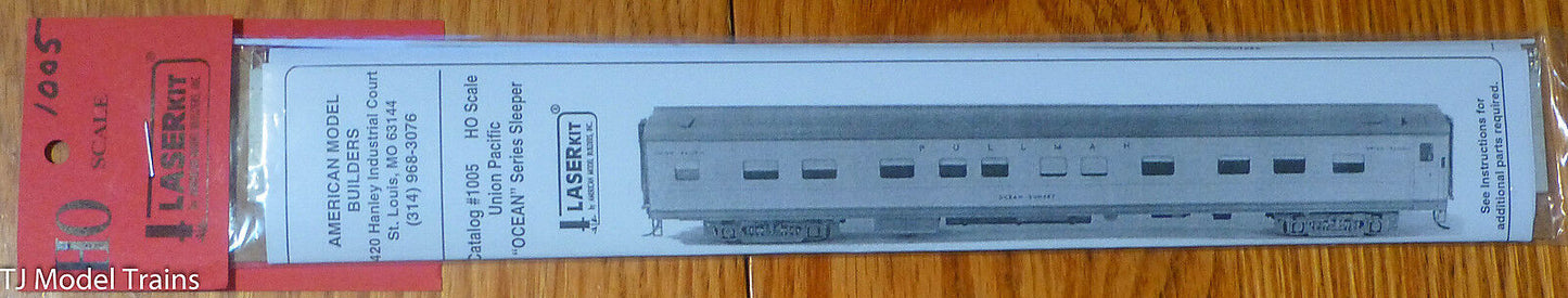 American Model Builders #1005 Laser-Cut Acrylic Streamlined Car Sides - Union Pa
