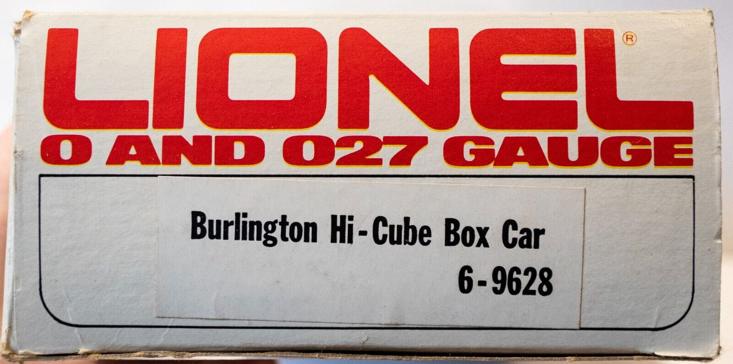 Lionel #6-9628 Burlington Northern Hi-Cube Box Car