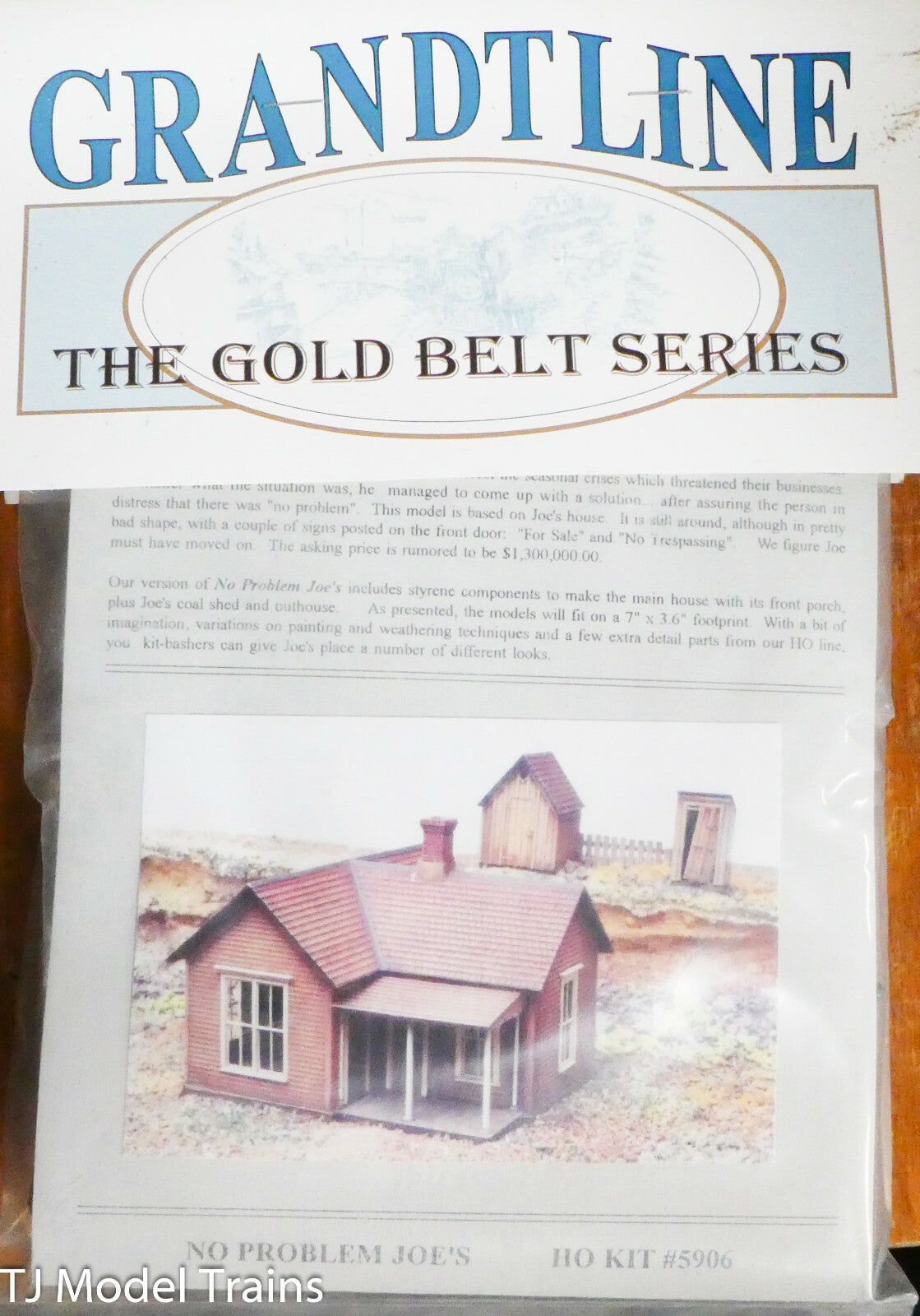 Grandt Line HO 5906 No Problem Joe's (Plastic Kit) 187th Scale TJ