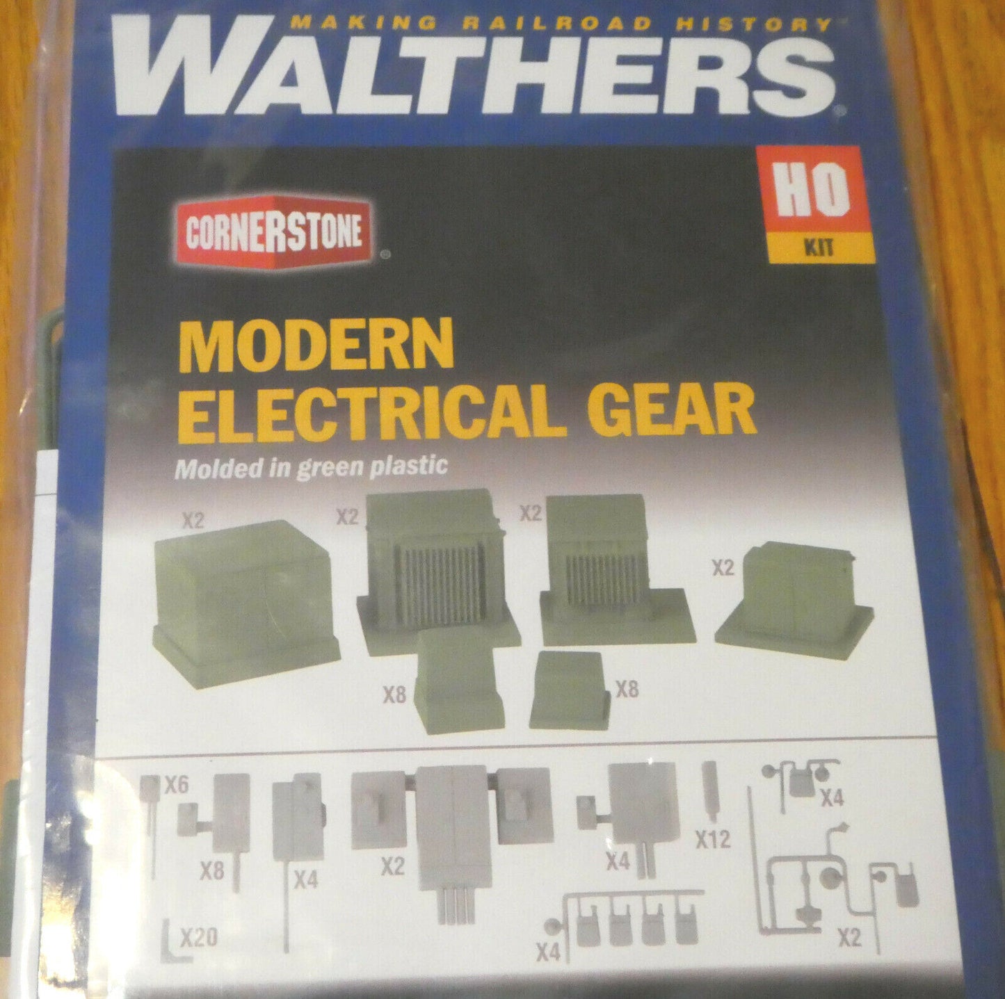 Walthers Cornerstone HO #933-4075 Modern Electrical Gear (Plastic Parts)