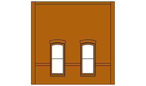DPM HO #243-30134 Street Level Rectangular Window