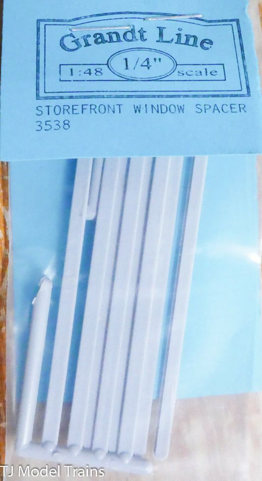 Grandt Line O #3538 Window Spacer Posts (Plastic Parts)