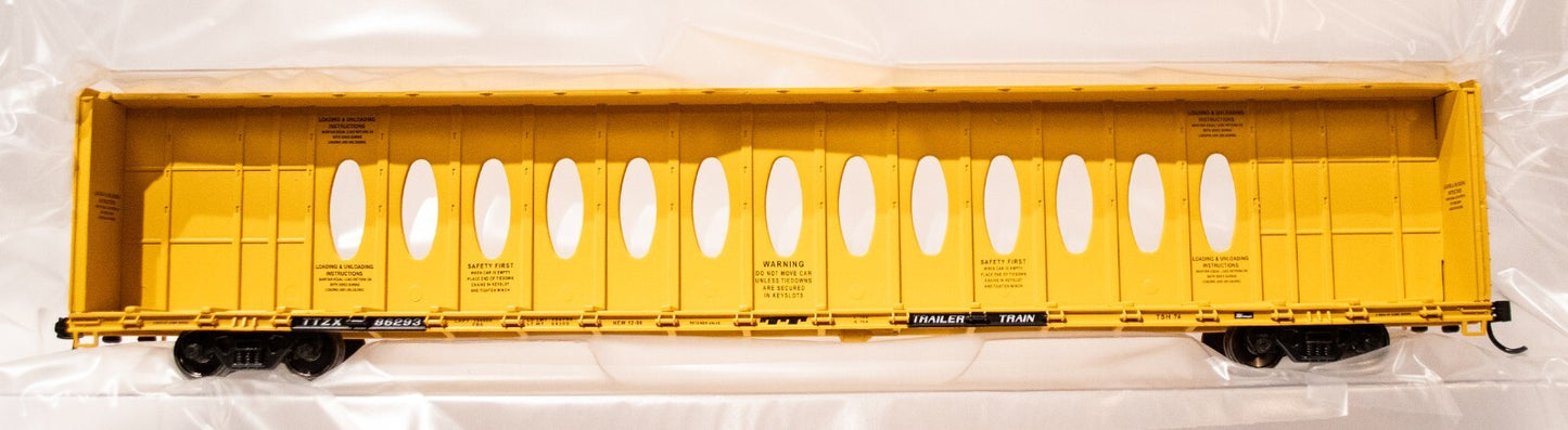 Walthers HO #910-50725 72' Centerbeam Flatcar w/Opera Windows - Ready to Run --
